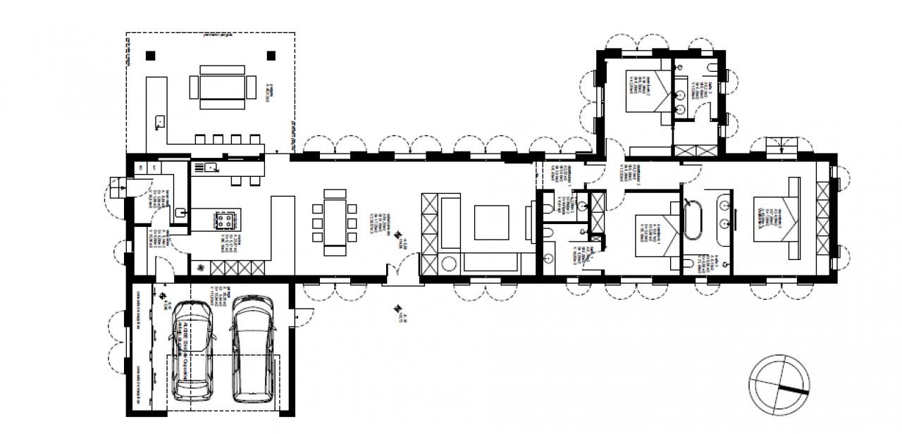 Plot with project and license in Cas Concos - 1