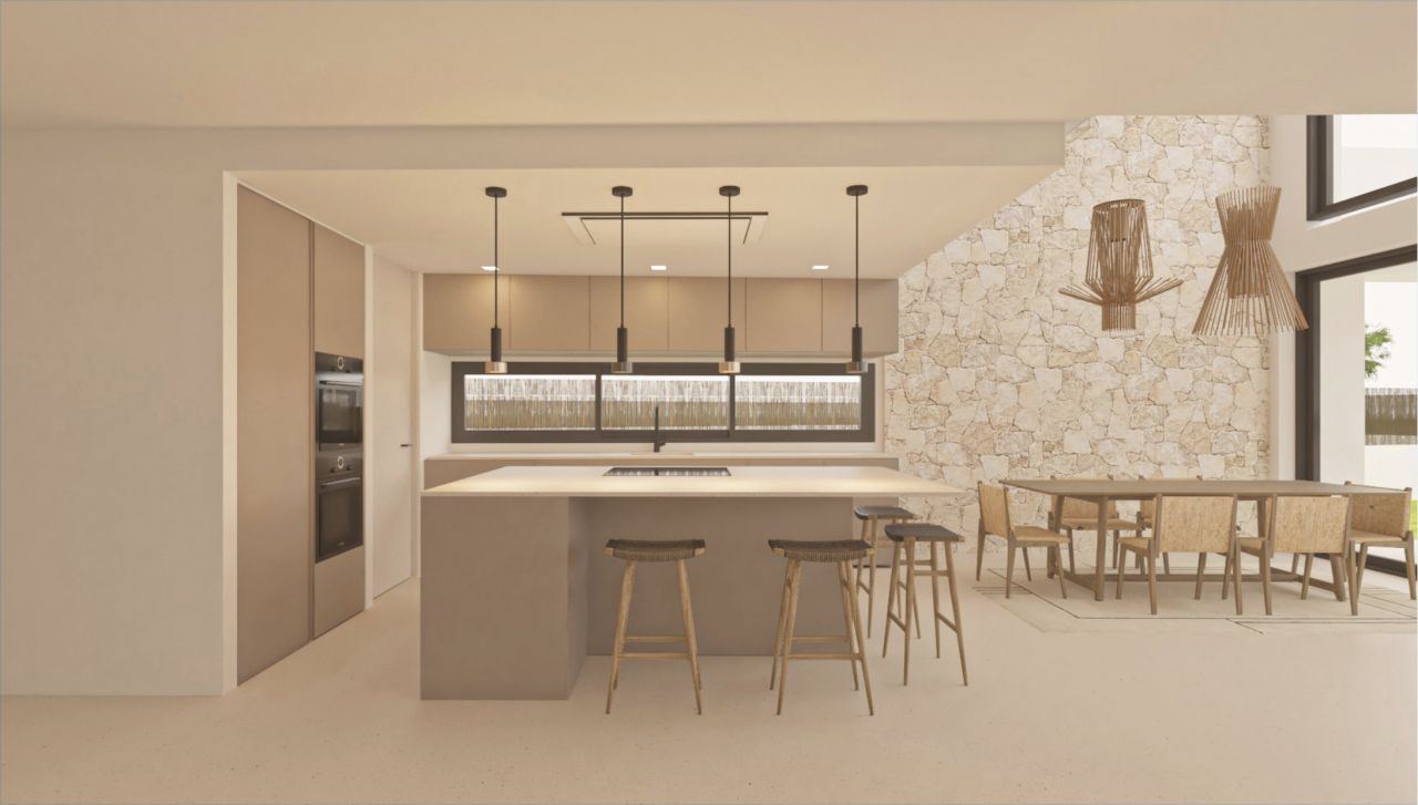 Building plot in Porto Colom with license to build - 1